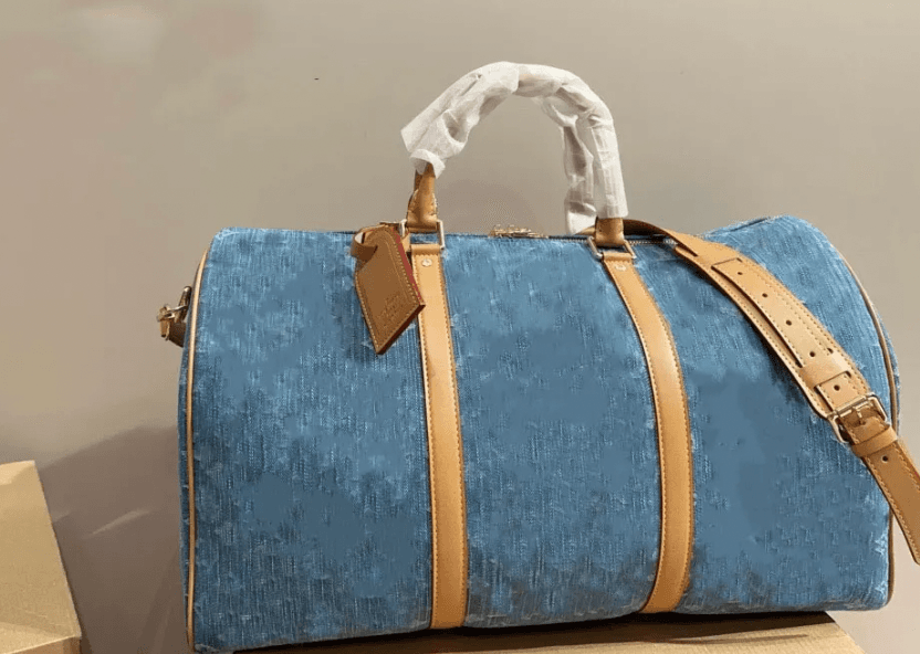 LV Denim Duffle