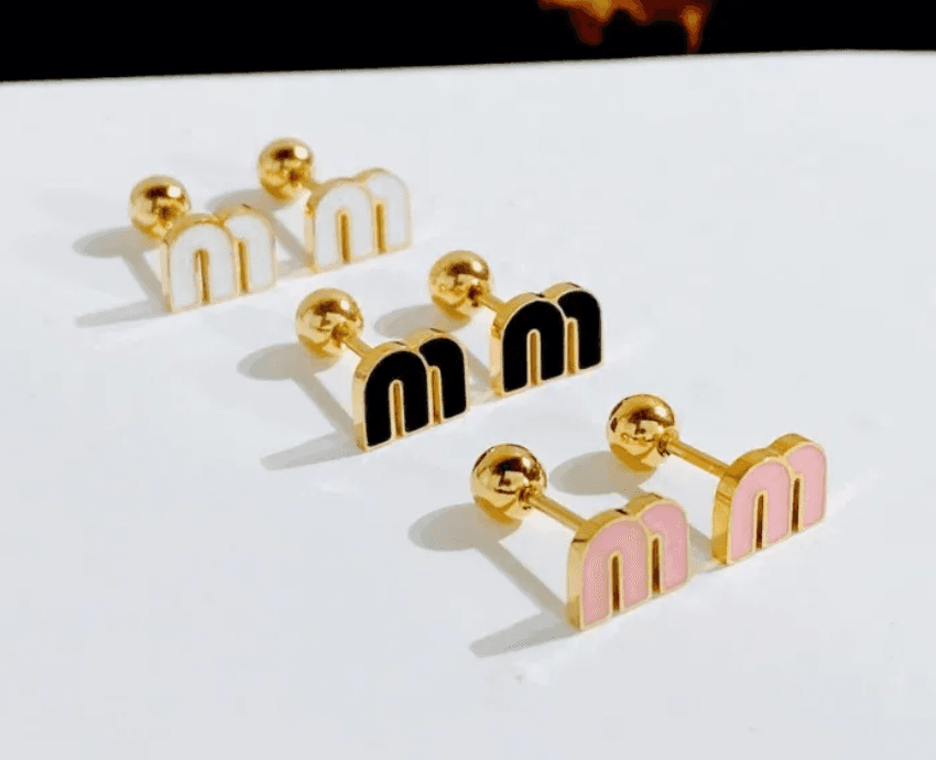 Miu Miu Studs