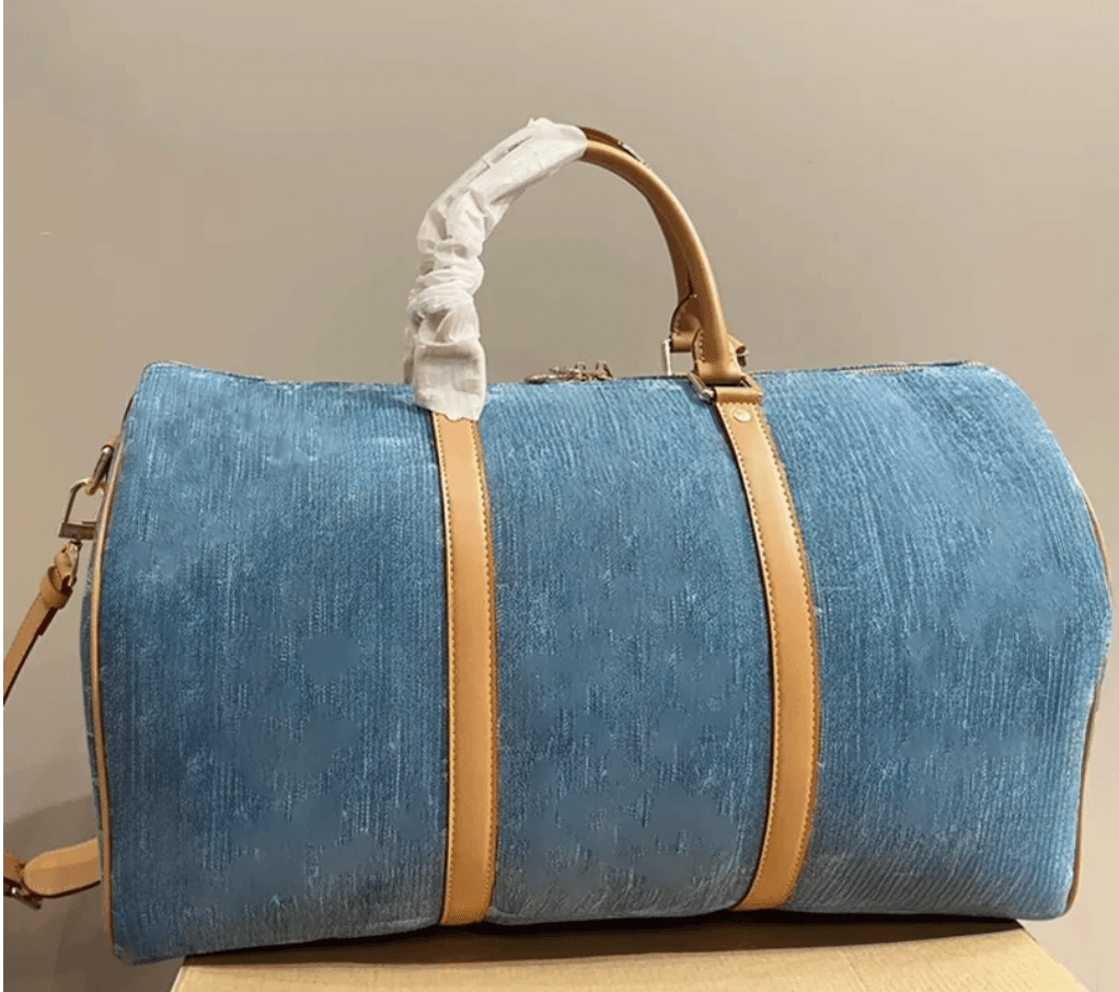 LV Denim Duffle