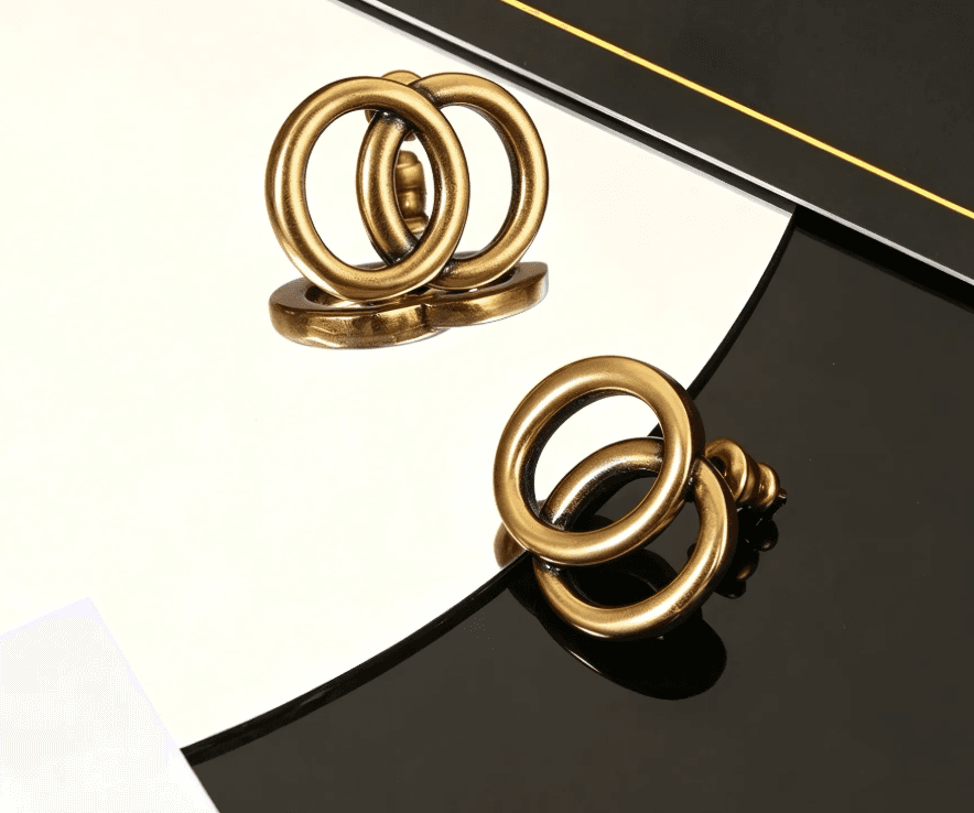 Gold Gucci Studs (love these)