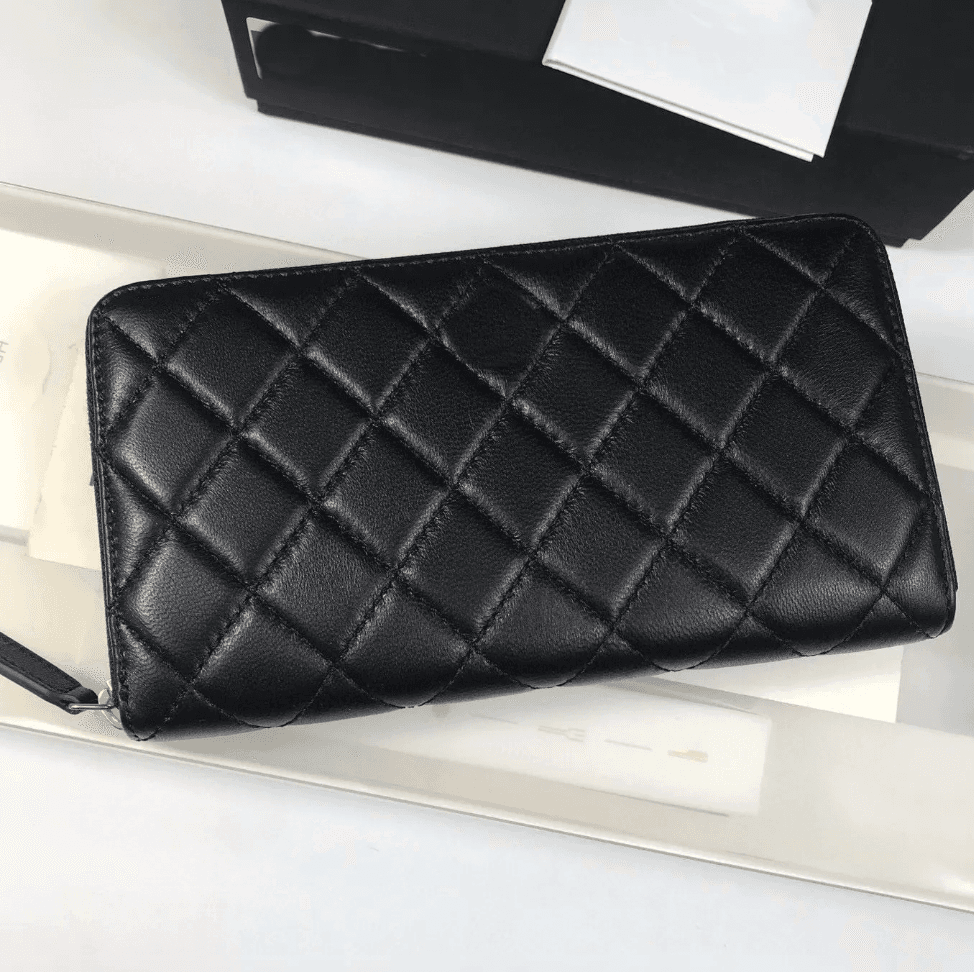 Chanel Wallet (with white CC logo in middle)